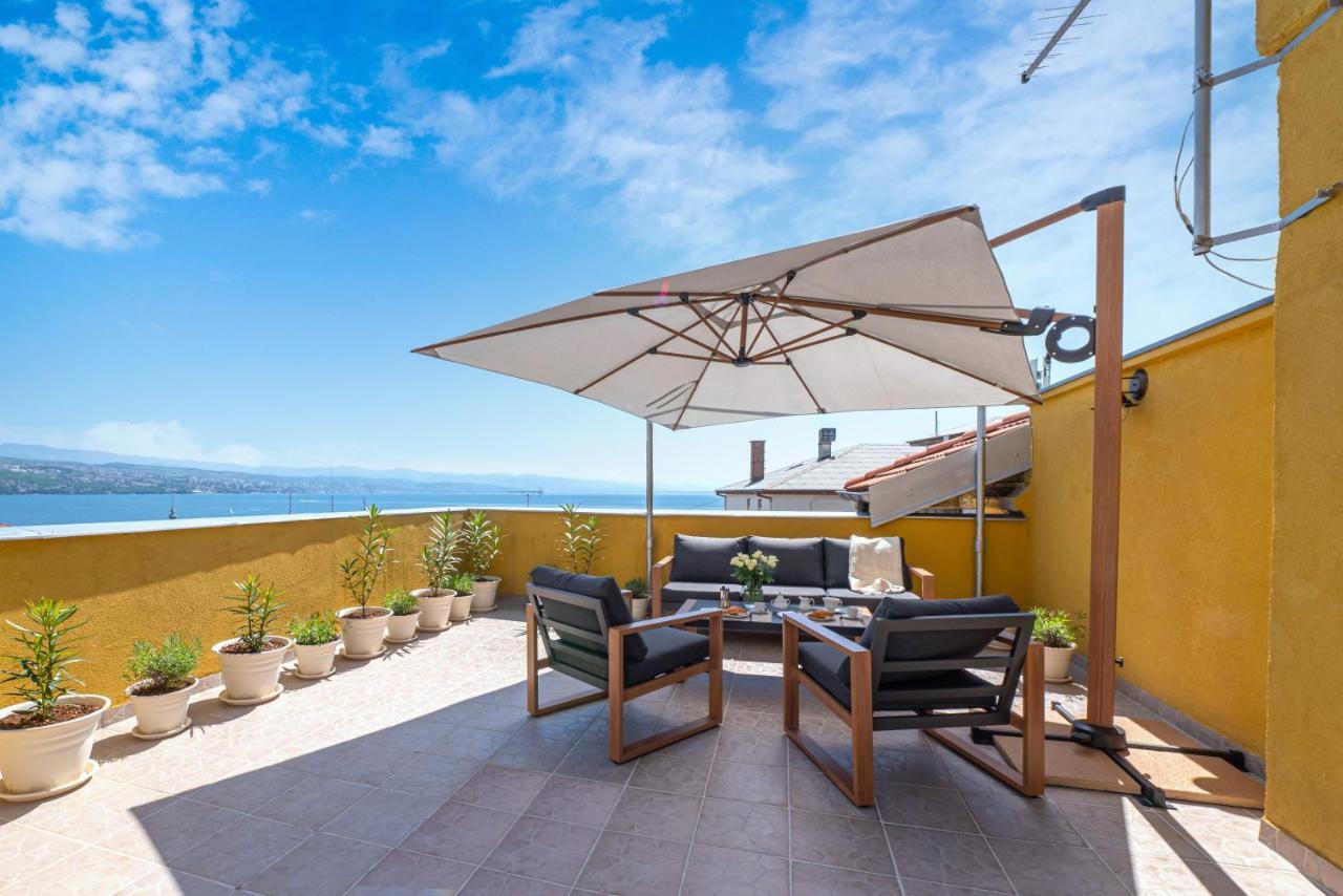 Penthouse At Villa Mascagni 奥帕提亚 外观 照片